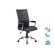 3760185029285-Fauteuil de bureau BRISTOL - accoudoirs fixes - noir--0