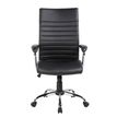 3760185029285-Fauteuil de bureau BRISTOL - accoudoirs fixes - noir--1