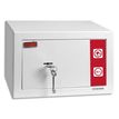 3700092271421-Reskal SM1 Premium - Coffre-fort 9,9L à clé - acier blanc--0