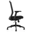 3700339882755-Fauteuil de bureau MAX - accoudoirs réglables - noir--2