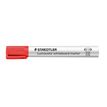 4007817328866-STAEDTLER LUMOCOLOR 351 - Pack de 10 marqueurs effaçables - pointe ogive - rouge--0