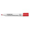 4007817328866-STAEDTLER LUMOCOLOR 351 - Pack de 10 marqueurs effaçables - pointe ogive - rouge--1