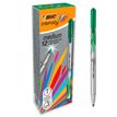 3086123537699-BIC Intensity - Pack de 12 feutres fins - pointe moyenne - vert--0