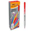 3086123538351-BIC Intensity - Pack de 12 feutres fins - pointe moyenne - rouge--0