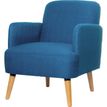 3660141230376-Fauteuil d'accueil BROOKS avec accoudoirs - pieds en hêtre massif - bleu--3