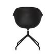 3660141232974-Lot de 2 chaises MOON - noir--3