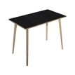 2012349513057-Table haute - 120 x 80 x 105 cm - Pieds bois - Frêne noir--0