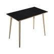 2012349513071-Table haute - 140 x 80 x 105 cm - Pieds bois - Frêne noir--0