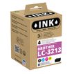 3112539806309-Cartouche compatible Brother LC3213 - pack de 4 - noir, cyan, magenta, jaune - ink--0