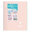 3037923666812-Clairefontaine Koverbook - Cahier polypro A5 - 160 pages - petits carreaux (5x5 mm) - disponible dans différentes--5