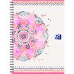 3020120145037-Oxford Boho Chic - Cahier spiralé B5 (19 x 25 cm) - 120 pages - ligné--5