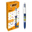 3086123593749-BIC 4 Couleurs - 12 Stylos à bille 4 couleurs - 1 mm - « Who’s The Boss »--0