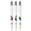 3086123629523-BIC 4 Couleurs - Stylo à bille 4 couleurs - 1 mm - Mario Kart--1