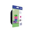 4977766747332-Brother LC221 - magenta - cartouche d'encre originale-Angle gauche-2