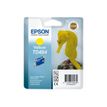 0400013104847-Epson T0484 Hippocampe - jaune - cartouche d'encre originale-Avant-2