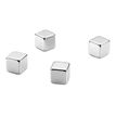 4009729064313-DAHLE - 4 aimants super puissants cubique NEODIME - 1 cm de diamètre-Avant-0