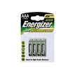 7638900417005-ENERGIZER Power Plus  - 4 piles alcalines rechargeables - AAA LR03-Avant-0