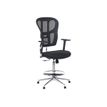 3701338800788-Siège technique TANET - fauteuil haut - hauteur réglable jusqu'à 71 cm - accoudoirs règlable en hauteur - repose-pie-Angle gauche-1