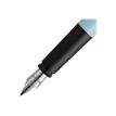 3026981052224-Waterman Allure - Stylo plume - bleu pastel - pointe fine-Gros plan-3