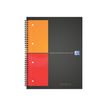 3020120015019-Oxford Filingbook - Cahier A4+ - 200 pages - petits carreaux (5x5 mm)-Avant-0