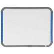 0400000080031-Nobo - Tableau blanc Slimline en acier laqué - 22 x 28 cm - magnétique - cadre blanc--0