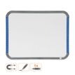 0400000080031-Nobo - Tableau blanc Slimline en acier laqué - 22 x 28 cm - magnétique - cadre blanc--1