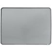 0400000080079-Nobo - Tableau blanc Slimline en acier laqué - 58 x 43 cm - magnétique - cadre argent--0