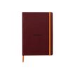 3037921174364-RHODIA Rhodiarama - Carnet souple A5 - 160 pages - pointillés - lie de vin-Avant-0