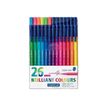 4007817017128-STAEDTLER triplus - 26 Feutres - couleurs assorties-Avant-0