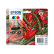 8715946707570-Epson 503 Piments - pack de 4 - noir, jaune, cyan, magenta - cartouche d'encre originale-Avant-1