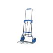 3701254713438-Chariot manuel pliant - 90 kg - bleu-Angle droit-0