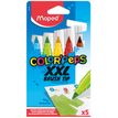 3154148447054-Maped Color'Peps Brush Tip - Pack de 5 feutres XXL--0