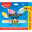 3154148454298-Maped Color'Peps Jungle - 18 Feutres dont 4 offerts - pochette carton--0