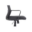 3760185020848-Fauteuil de bureau LIBERTY 02 - accoudoirs fixes - appui-tête réglable - noir-Gros plan-10