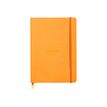 3037921174654-RHODIA Rhodiarama - Carnet souple A5 - 160 pages - pointillés - orange-Avant-0