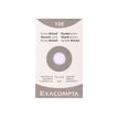 3020122320210-Exacompta - Pack de 100 Fiches bristol - 7,5 x 12,5 cm - petits carreaux - blanc-Avant-0