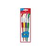 4005401816003-Faber-Castell - Pack de 4 pinceaux - taille : 2, 6, 10, 12-Avant-4