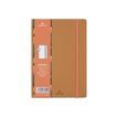 3108725881649-Oberthur Carmen - Carnet de notes souple A5 - ligné - 200 pages - noisette-Avant-0