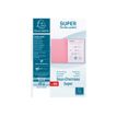 3130638501031-Exacompta Super 60 - 100 Sous-chemises - 60 gr - pour 100 feuilles - rose-Avant-2