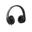 3303170088050-T'nB STREAM - Casque filaire prise jack 3,5mm - noir-Angle gauche-2