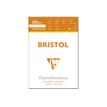 3329680961737-Clairefontaine - Bloc dessin - 20 feuilles - A4 - 205 gr - blanc-Avant-0