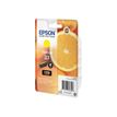 8715946600550-Epson 33 Oranges - jaune - cartouche d'encre originale-Angle droit-1