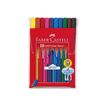 4005401553106-Faber-Castell GRIP - 10 Feutres à base de colorant alimentaire-Avant-0