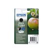 8715946465463-Epson T1291 Pomme - noir - cartouche d'encre originale-Avant-0