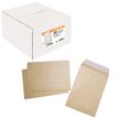 3240180097507-La Couronne - 500 pochettes Enveloppes C5 162 x 229mm - 90 gr - sans fenêtre - brun - bande auto-adhé--0