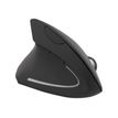 3303170081334-T'nB Ergo Line - souris sans fil ergonomique pour gaucher - noir et argent-Angle droit-0