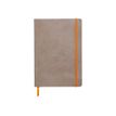 3037921174043-RHODIA Rhodiarama - Carnet souple A5 - 160 pages - ligné - taupe-Avant-0