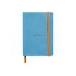 3037921173077-RHODIA Rhodiarama - Carnet souple A6 - 144 pages - ligné - turquoise-Avant-0