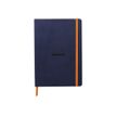 3037921174449-RHODIA Rhodiarama - Carnet souple A5 - 160 pages - pointillés - bleu nuit-Avant-0