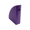 9002493111349-Exacompta Mag-Cube - 6 Porte-revues violet-Angle gauche-1